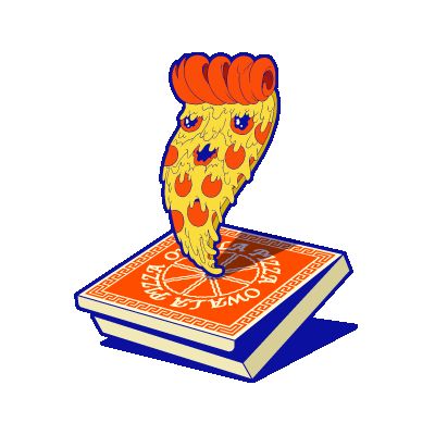 Owala 19 Stickers Peppy Pizza | NLF6306D